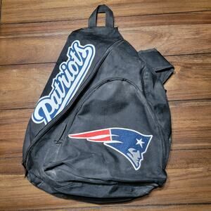 New England Patriots Black Sling Backpack